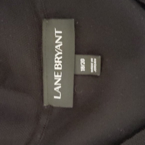 Lane Bryant black V neck Sweater 18/20 EUC - Picture 4 of 10